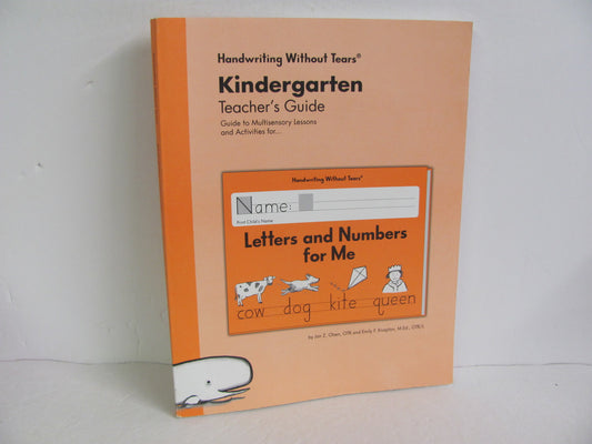 Letters and Numbers for Me Handwriting Without Tears Penmanship Books