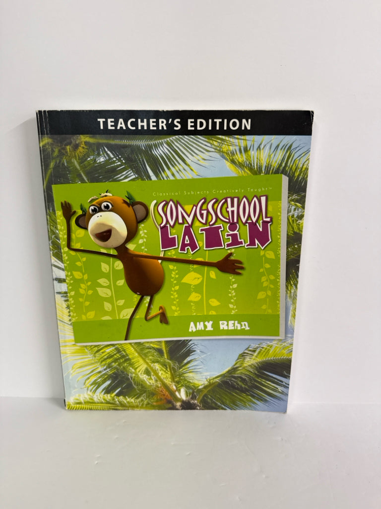Song School Latin Classical Academic Teacher Edition Pre-Owned Latin