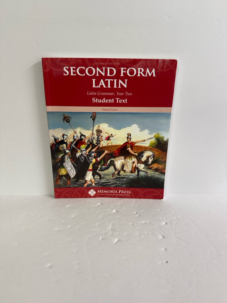 Second Form Latin Memoria Press Student Text Pre-Owned Memoria Press