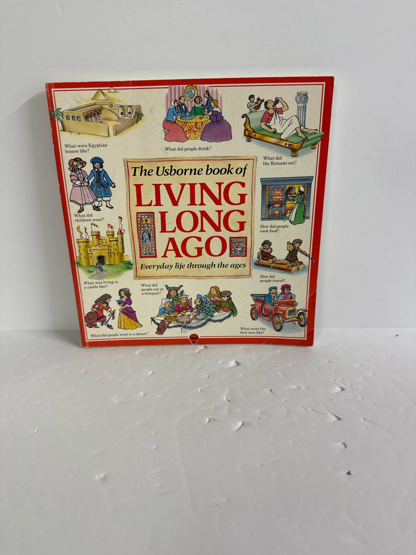Living Long Ago Usborne Pre-Owned Elementary History Textbooks