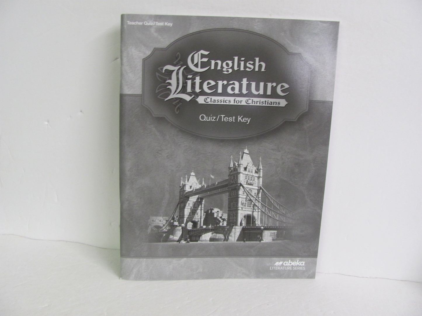 English Literature Abeka Quiz/Test Key Pre-Owned 12th Grade Reading Textbooks