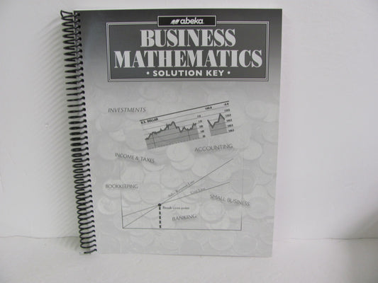 Business Mathematics Abeka Solution Key Pre-Owned Mathematics Textbooks