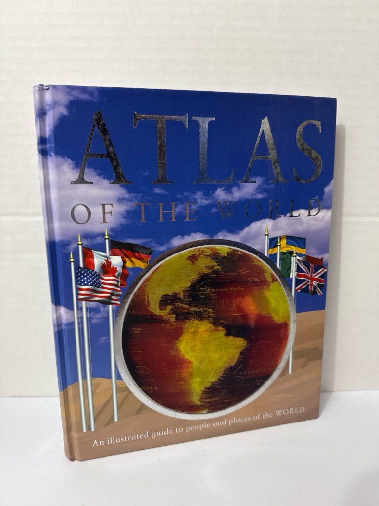 Atlas of the World Parragon Pre-Owned Elementary Reference Books