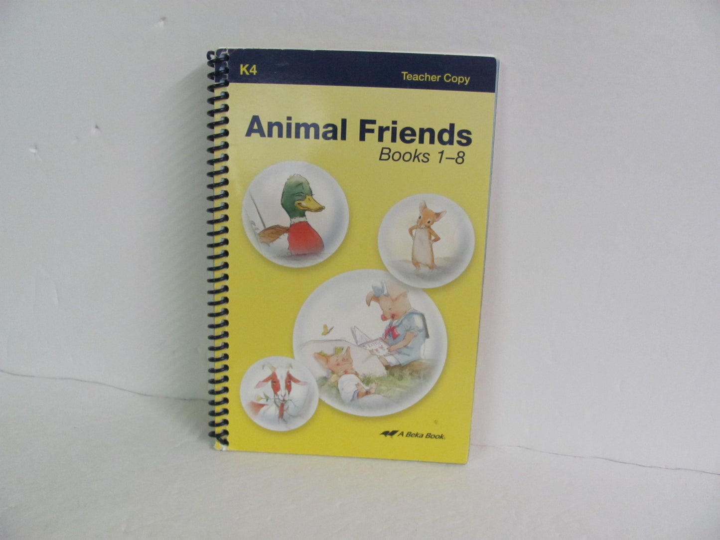 Animal Friends Abeka Set Pre-Owned Preschool Reading Textbooks