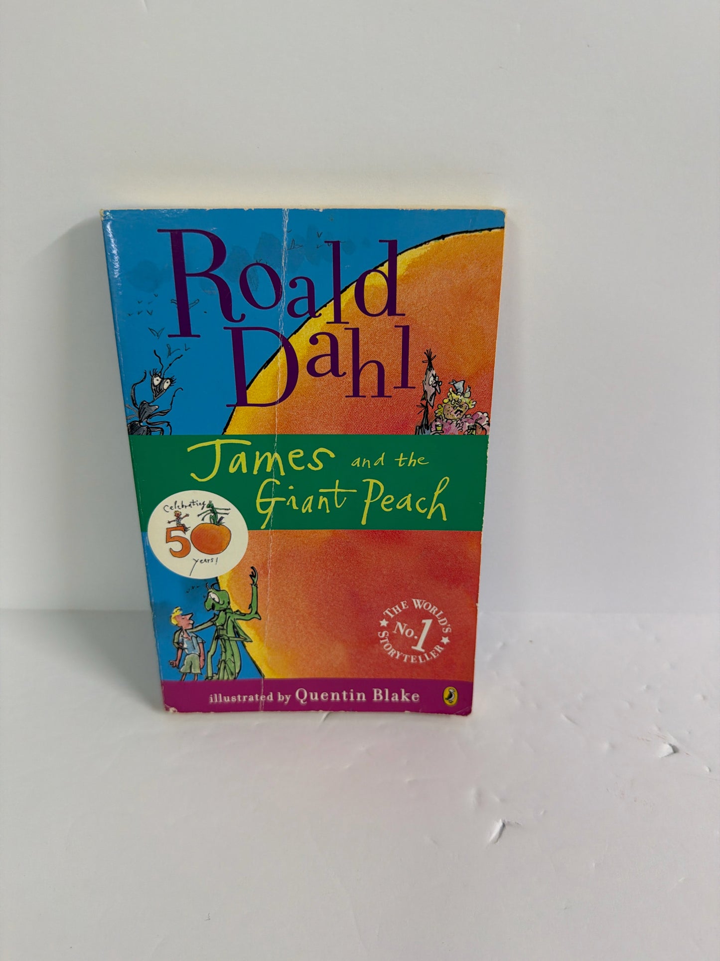 James and the Giant Peach Puffin Books Pre-Owned Ronald Dahl Fiction Books