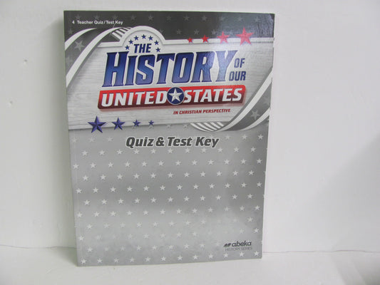The History of Our United States Abeka 4th Grade History Textbooks