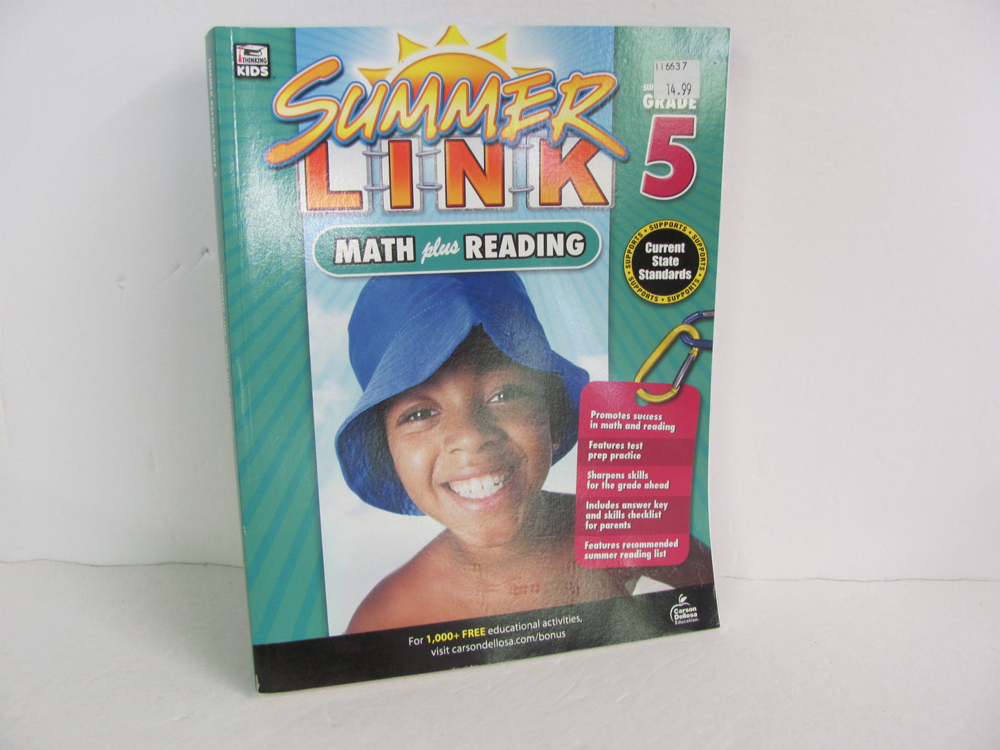 Summer Link Thinking Kids Pre-Owned 5th Grade Reference Books