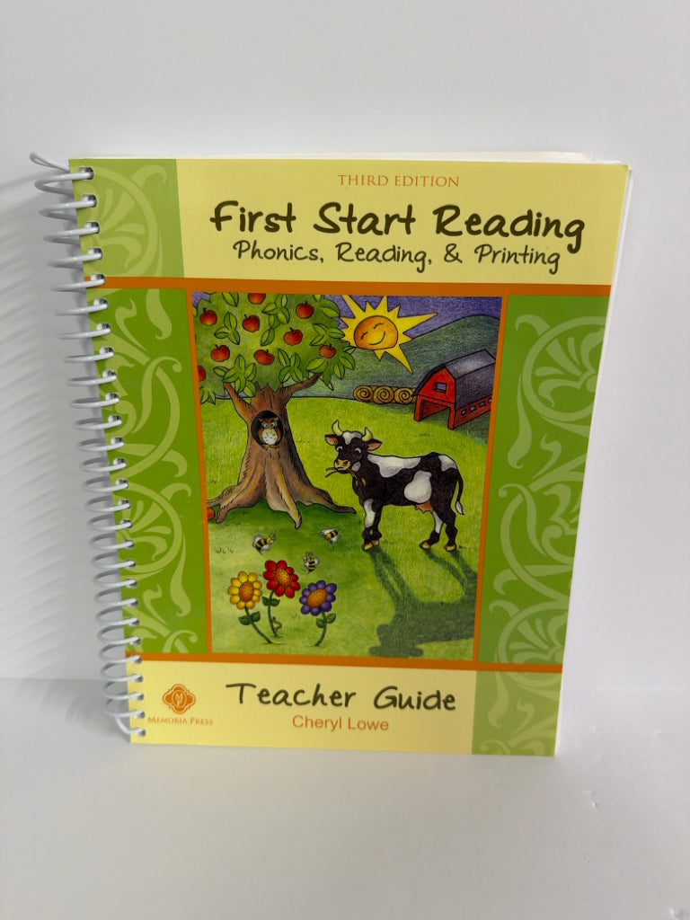 First Start Reading Memoria Press Teacher Guide Pre-Owned Memoria Press