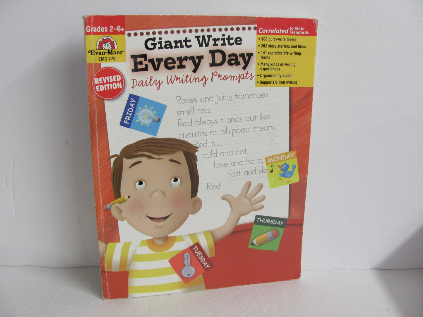 Giant Write Every Day Evan-Moor Pre-Owned Elementary Creative Writing Books
