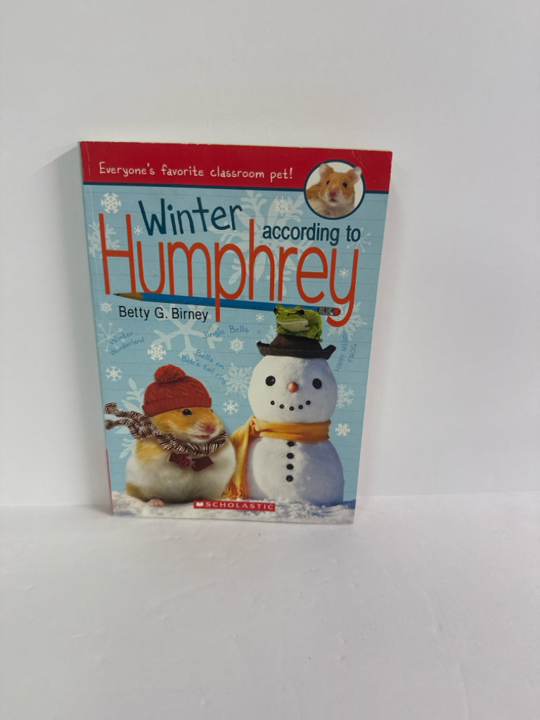 Winter According to Humphrey Birney Scholastic Juvenile Books