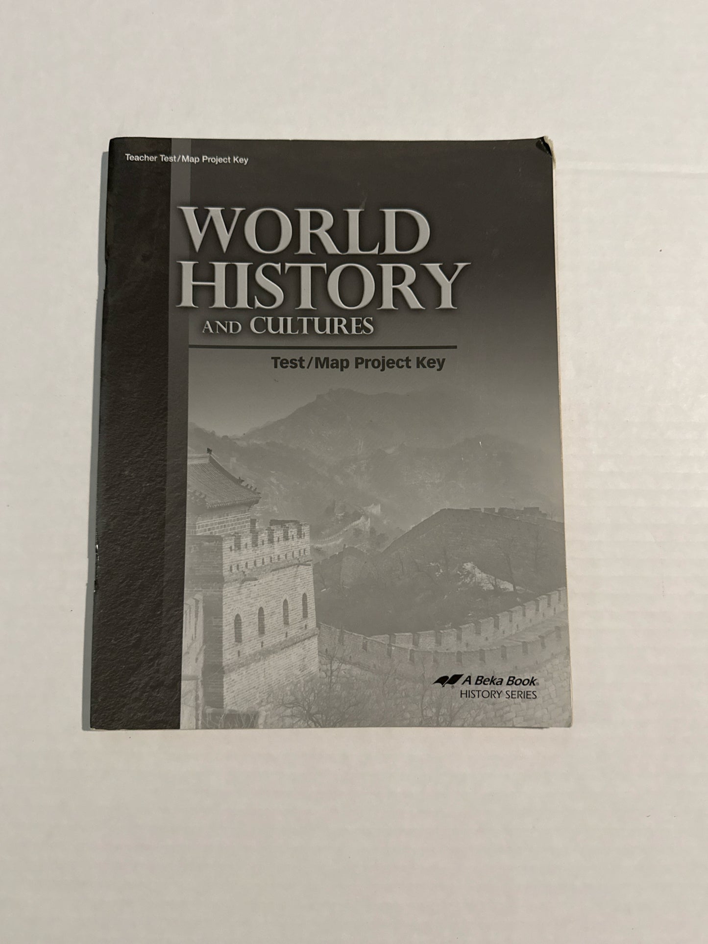 World History and Cultures Abeka Test/Map Key Pre-Owned History Textbooks