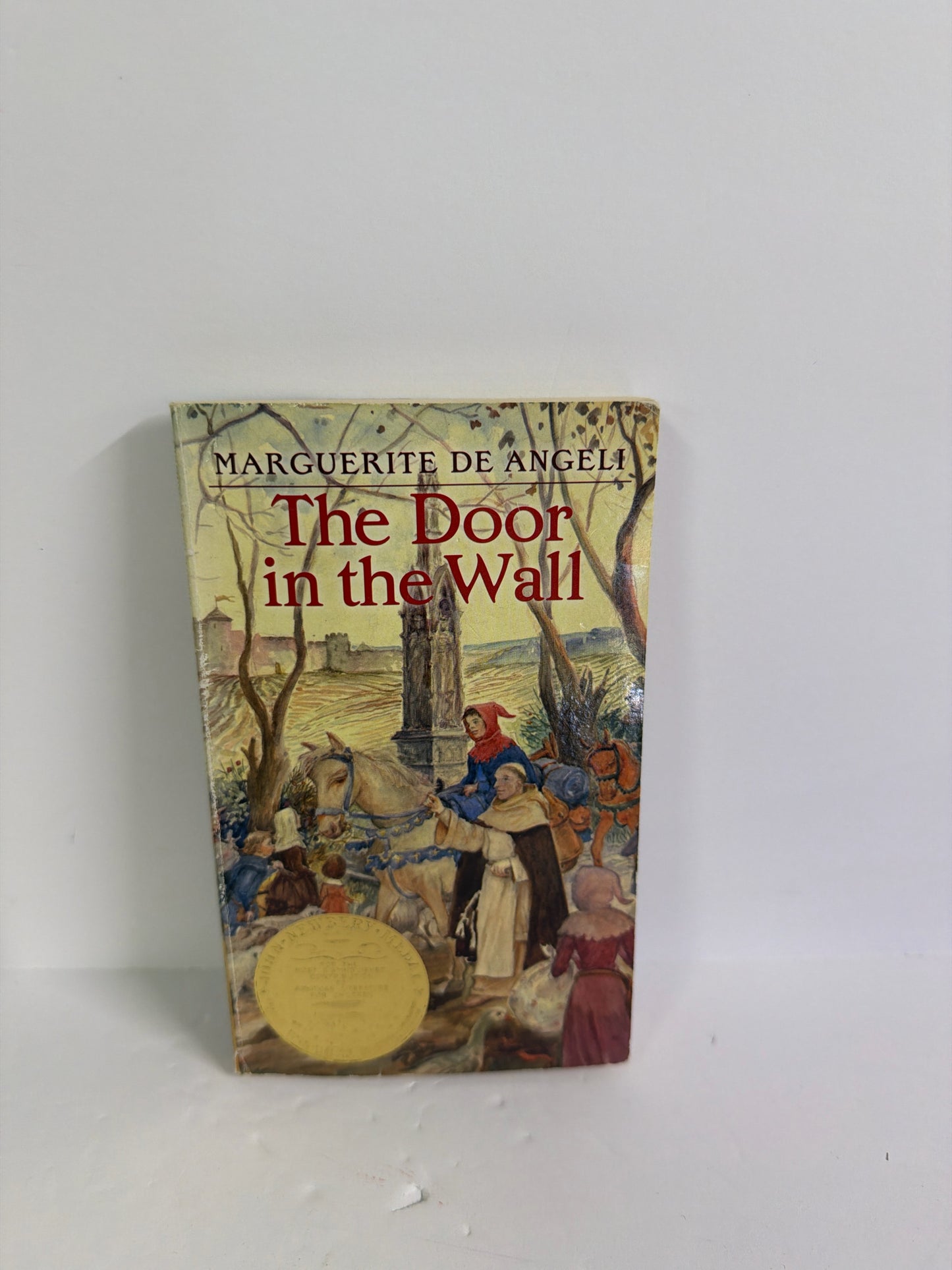 The Door in the Wall Laurel Leaf Pre-Owned Marguerite De Angeli Fiction Books