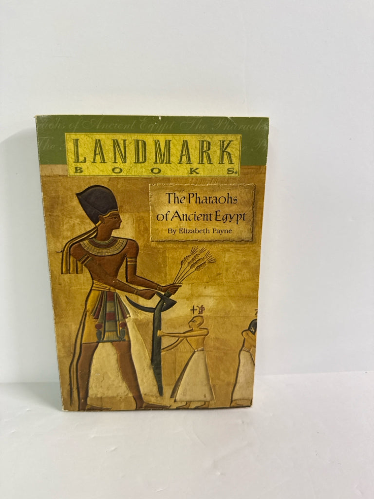 The Pharaohs of Ancient Egypt Landmark Books Pre-Owned Nonfiction