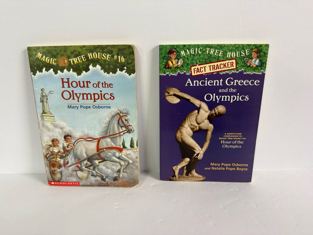Hour of the Olympics Mary Pope Osborne Scholastic Juvenile Books