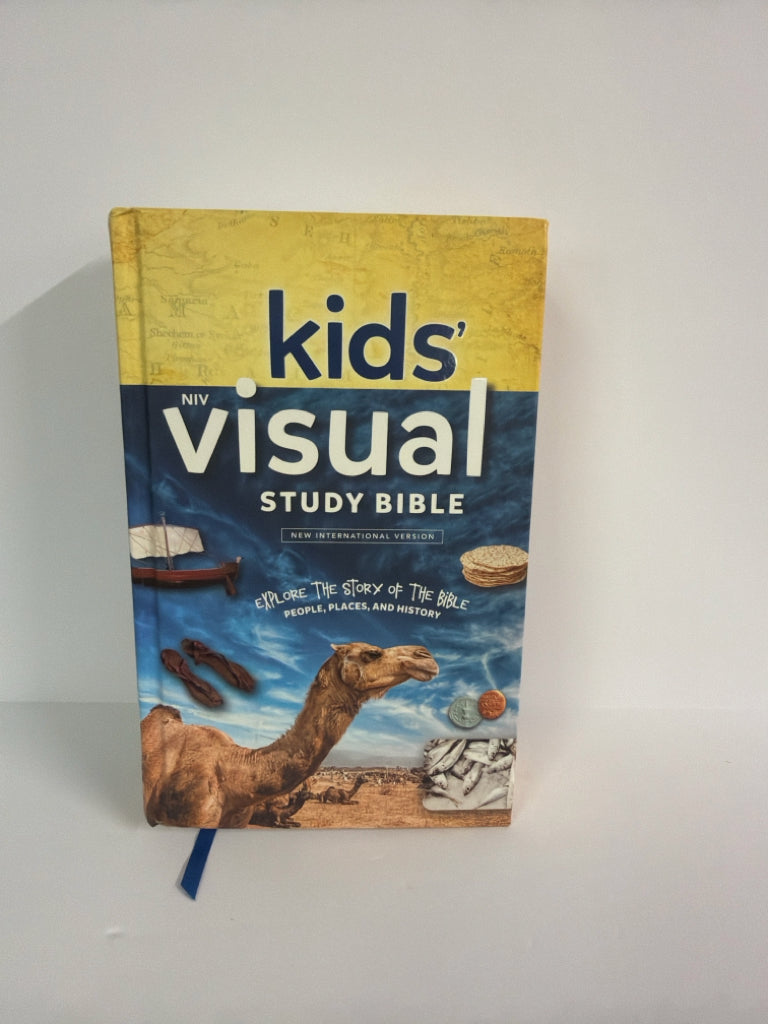 Kids' Visual Study Bible Zondervan Pre-Owned Elementary Bible Textbooks