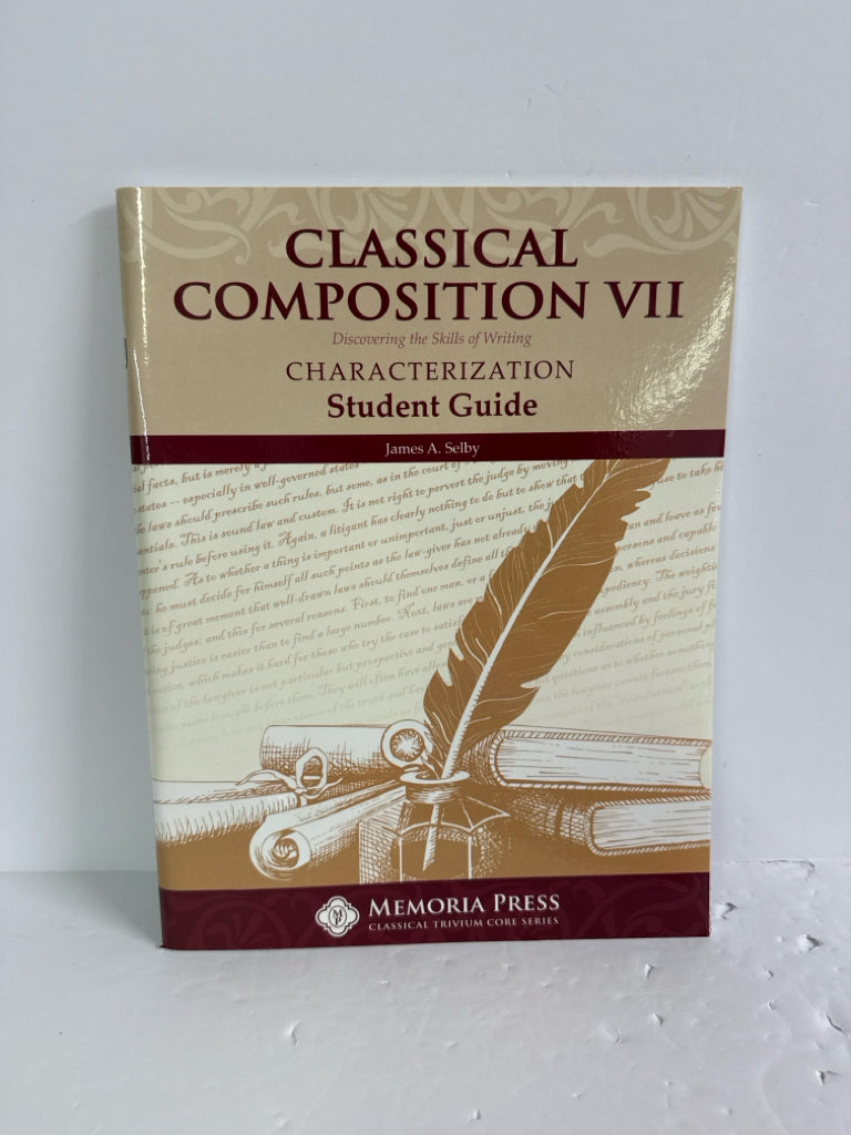 Classical Composition VII Memoria Press Student Guide Pre-Owned Memoria Press