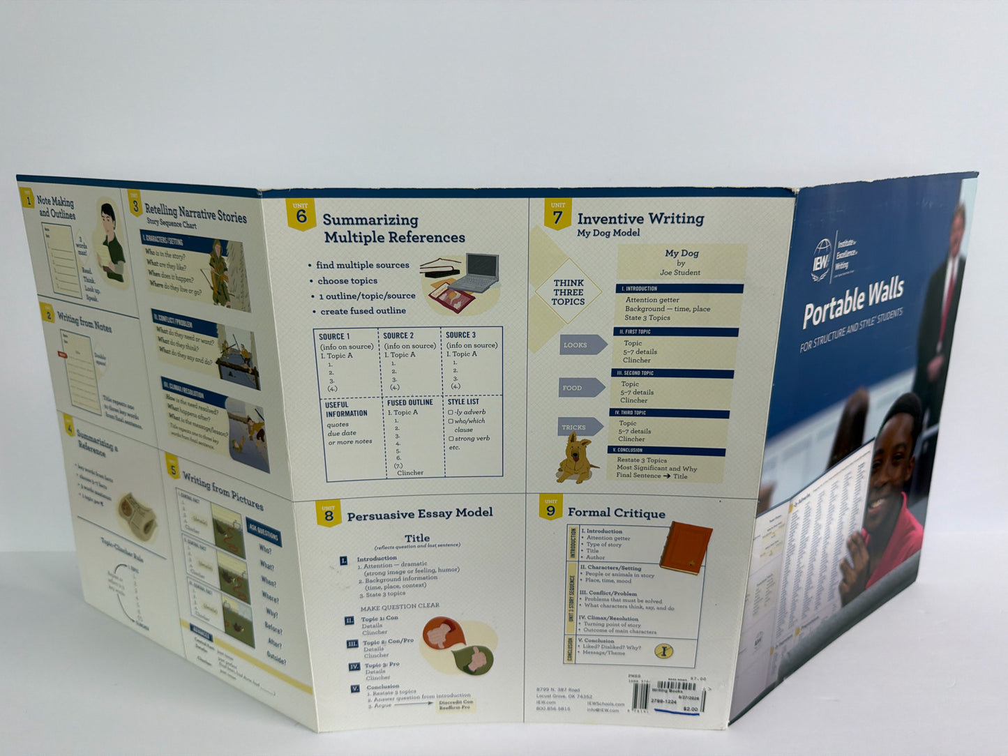 Portable Walls IEW Pre-Owned IEW Writing Books