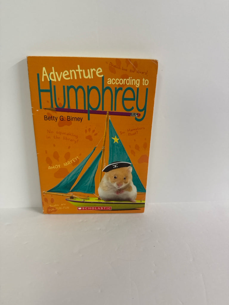 Adventure According to Humphrey Birney Scholastic Juvenile Books