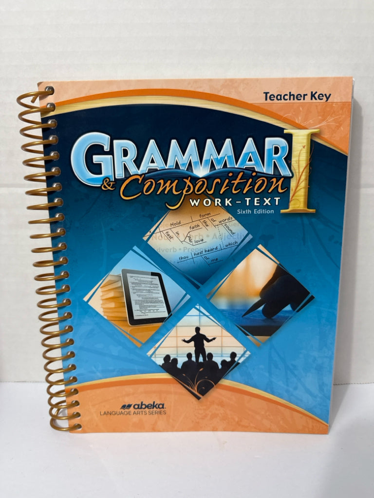 Grammar & Composition I Abeka Teacher Key Pre-Owned 7th Grade Language Textbooks