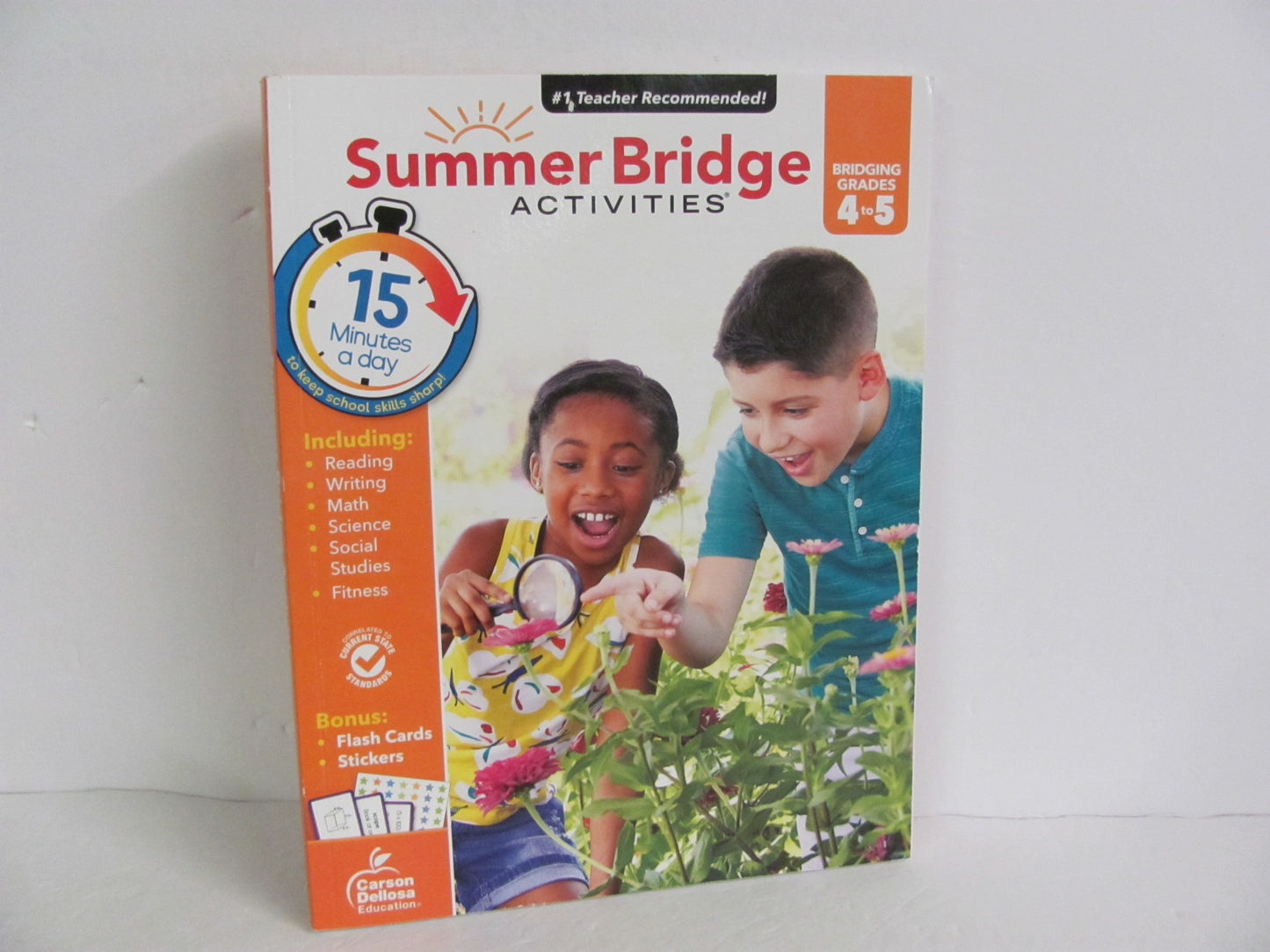 Summer Bridge Carson Dellosa Workbook Pre-Owned 4th Grade Reference Books