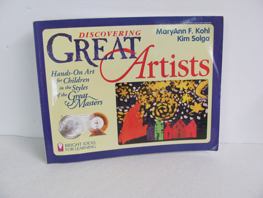 Great Artists Bright Ring Pre-Owned Kohl Art Books