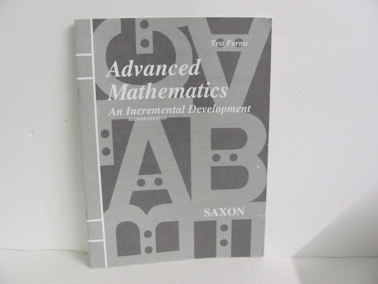 Advanced Mathematics Saxon Tests Pre-Owned High School Mathematics Textbooks