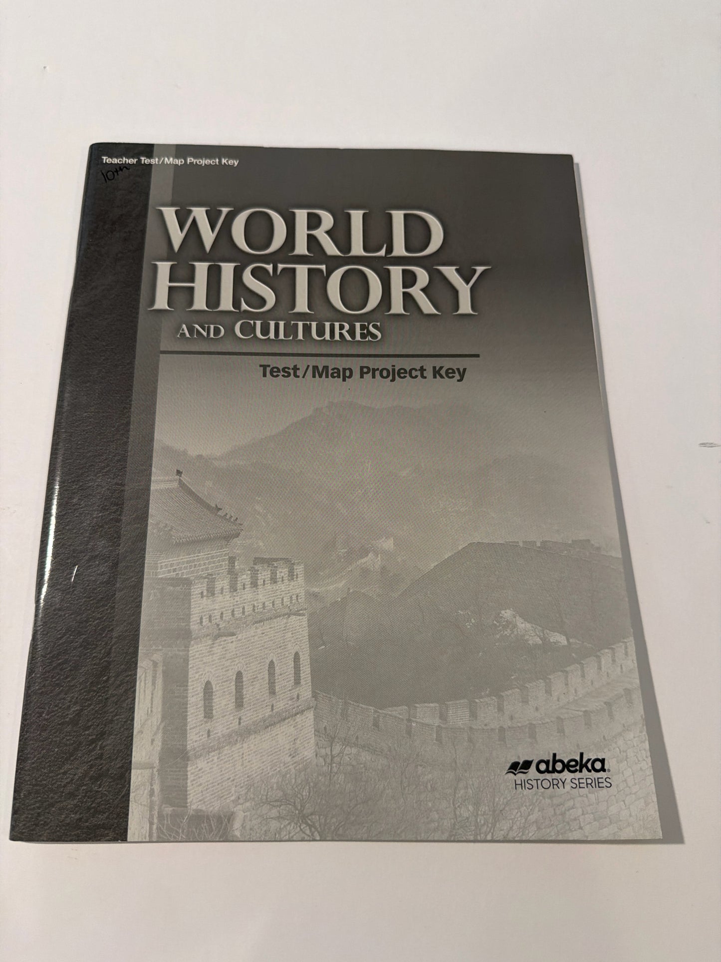 World History and Cultures Abeka Test/Map Key Pre-Owned History Textbooks