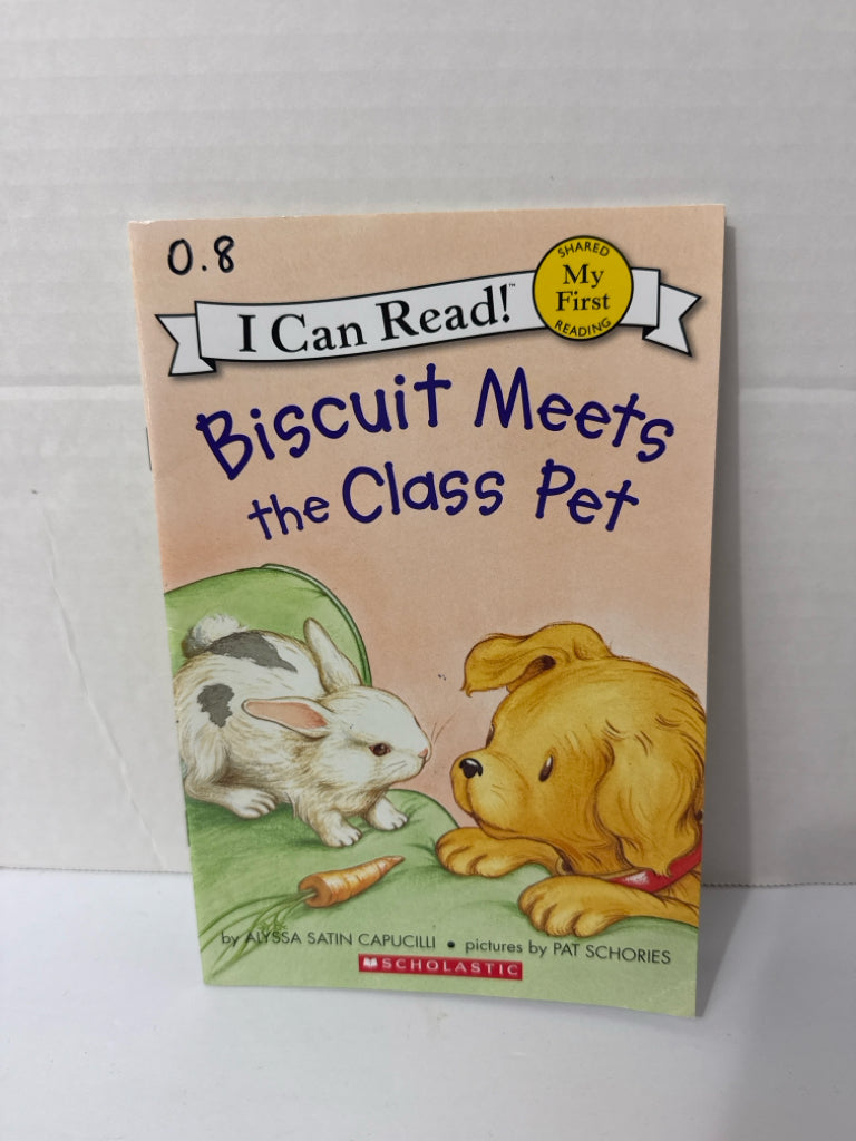 Biscuit Meets the Class Pet Alyssa Satin Capucilli Scholastic Leveled Readers