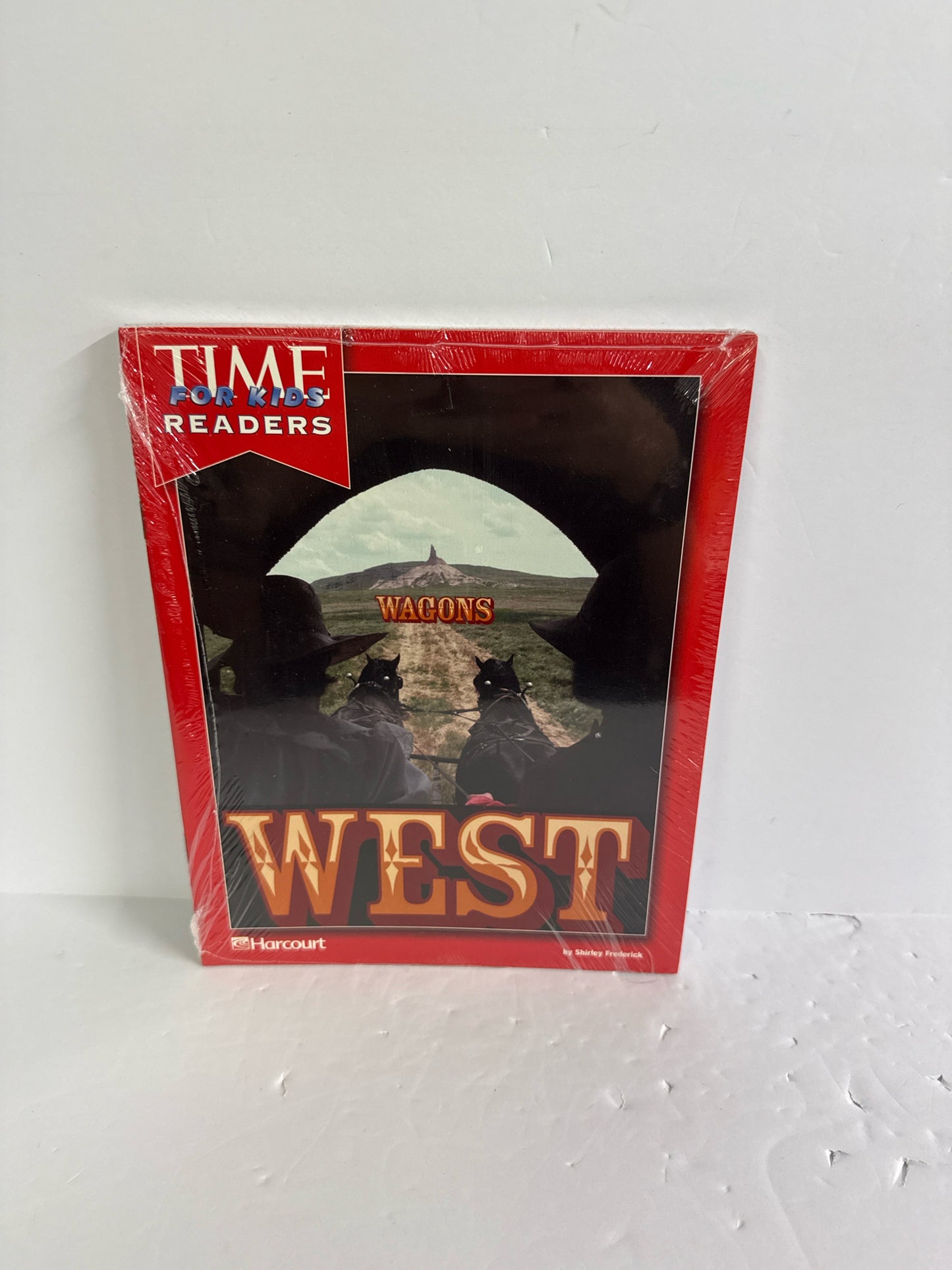 Wagons West Harcourt Reader Pre-Owned Shirley Frederick Reading Textbooks