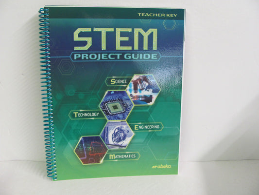 Stem Project Guide Abeka Teacher Key  Pre-Owned 9th Grade Science Textbooks