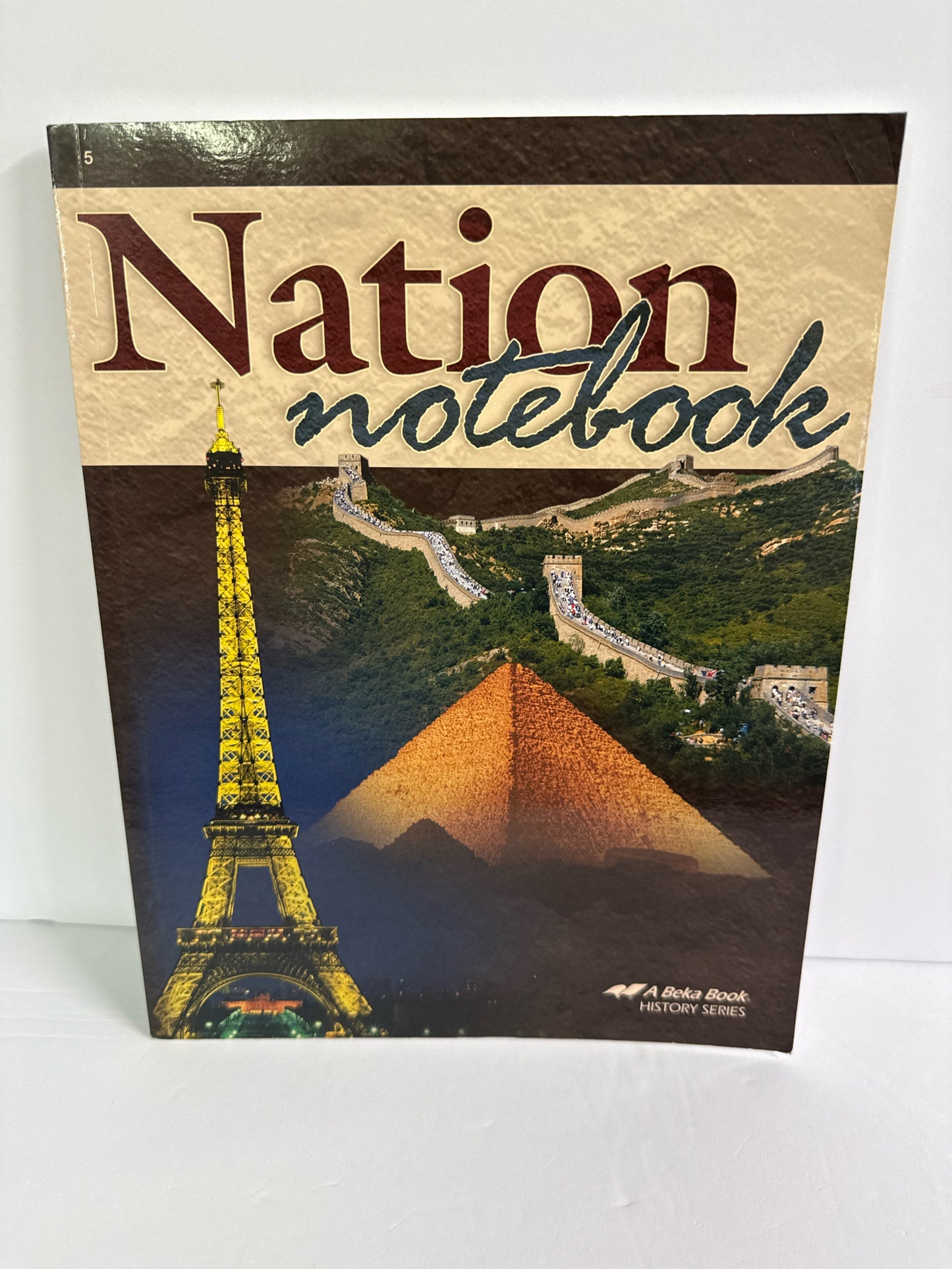 Nation Notebook Abeka Notebook Pre-Owned 5th Grade History Textbooks