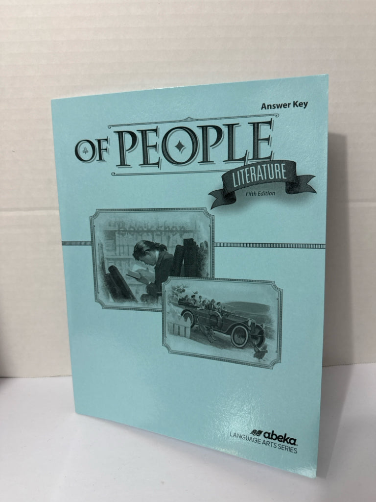 Of People Literature Abeka Answer Key Pre-Owned 7th Grade Language Textbooks