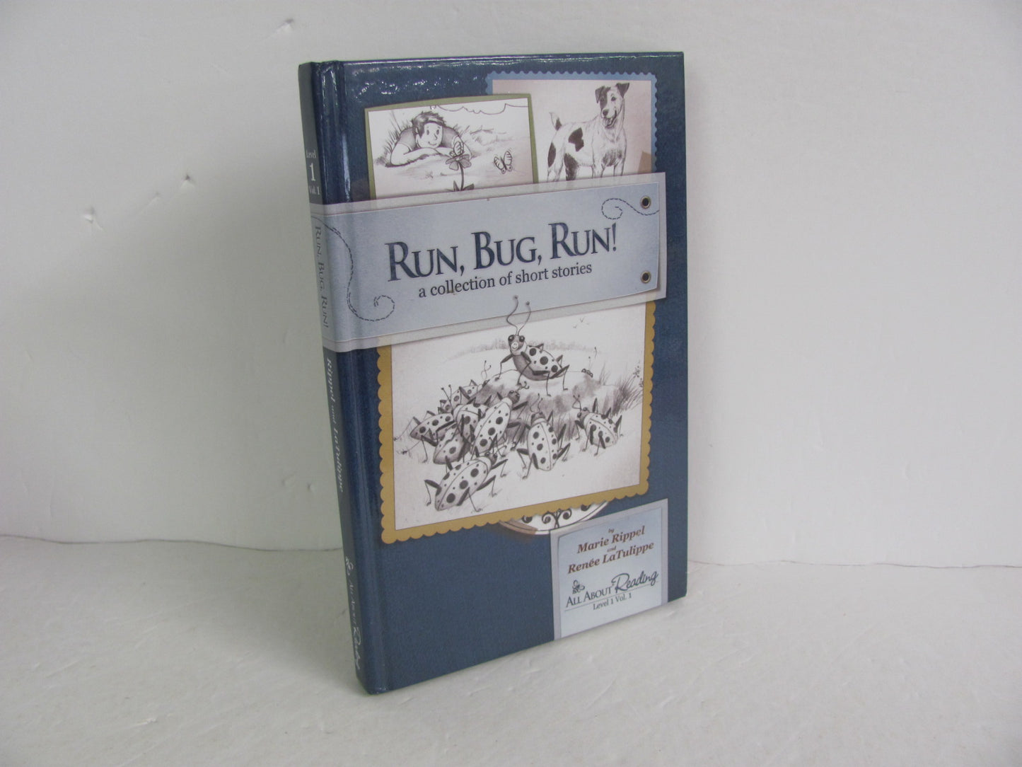 Run, Bug, Run All About Reading Student Book Pre-Owned Rippel Reading Textbooks