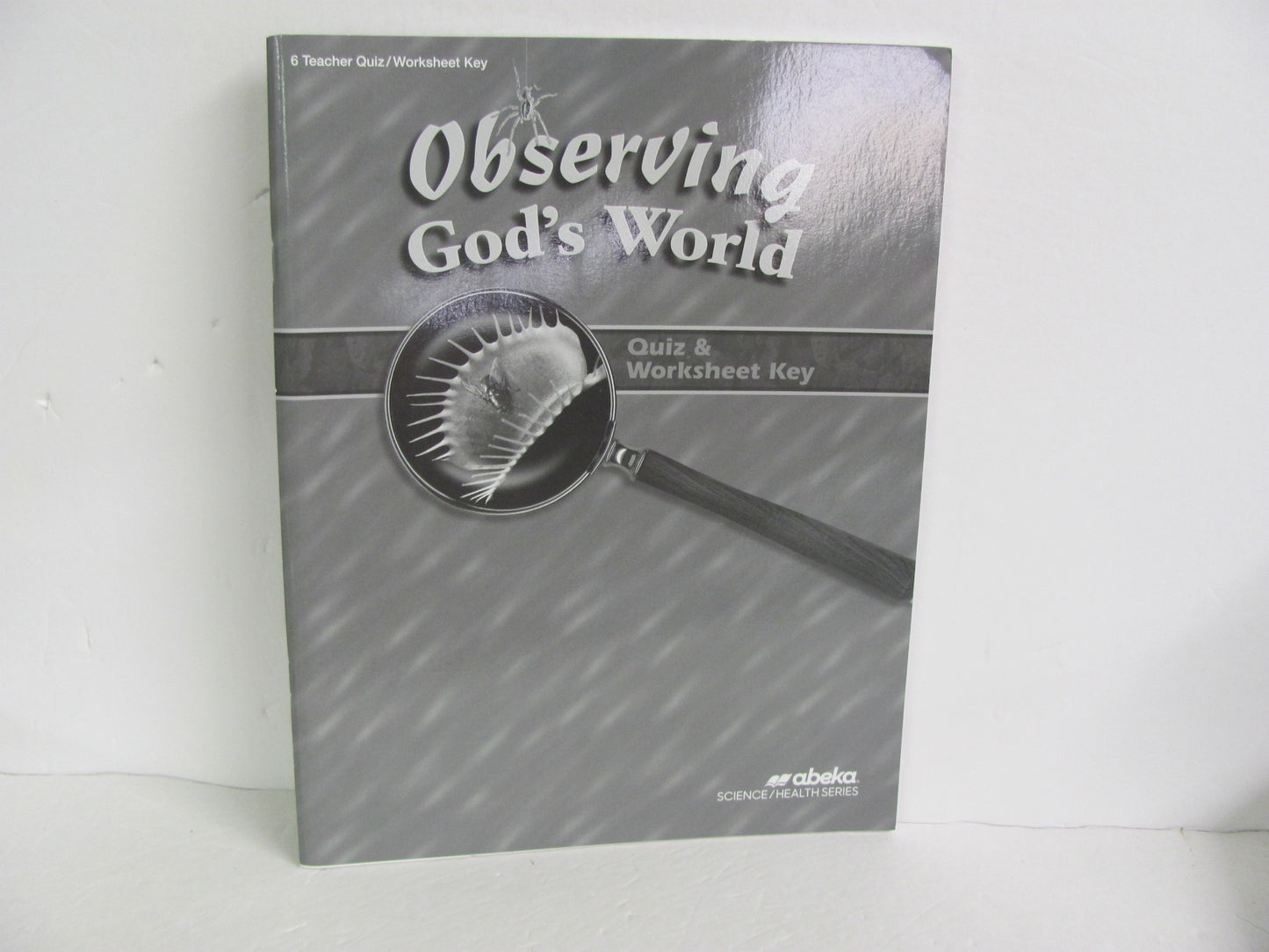 Observing God's World Abeka Quiz/Worksheet Key Pre-Owned Science Textbooks