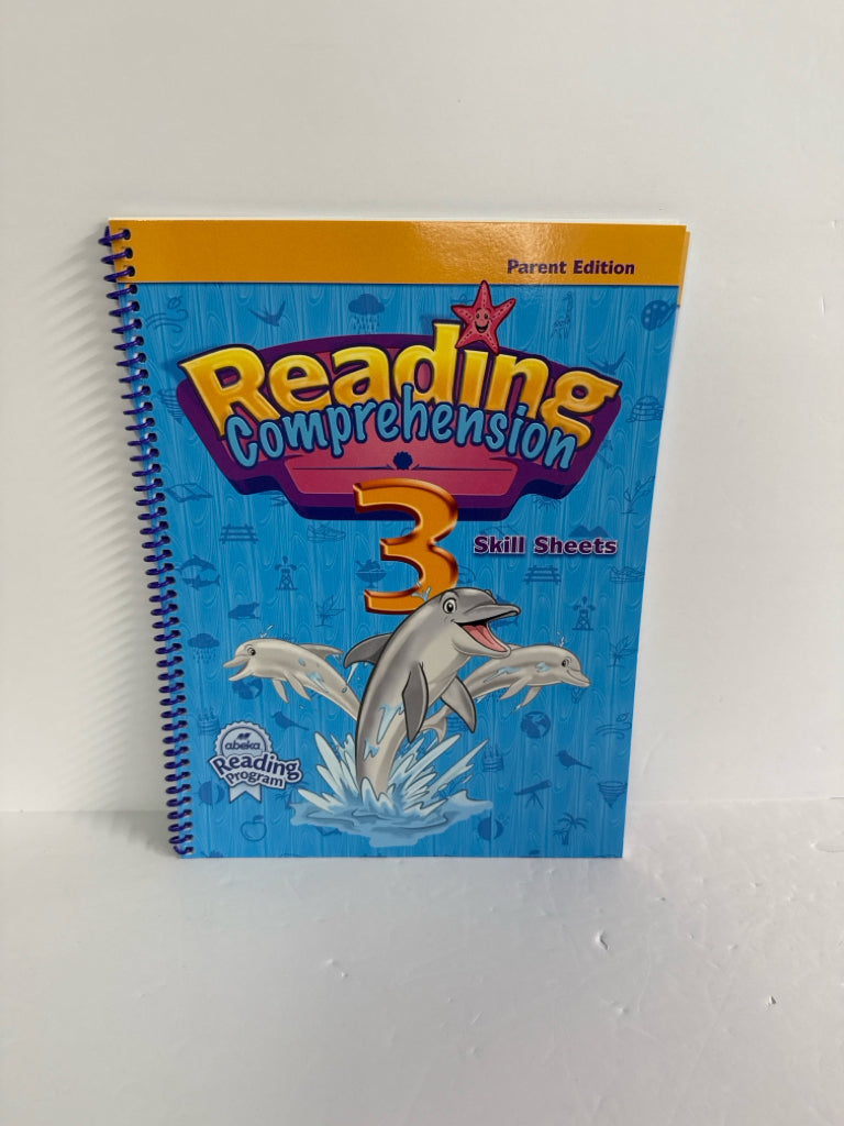 Reading Comprehension 3 Abeka Parent Edition Pre-Owned Reading Textbooks