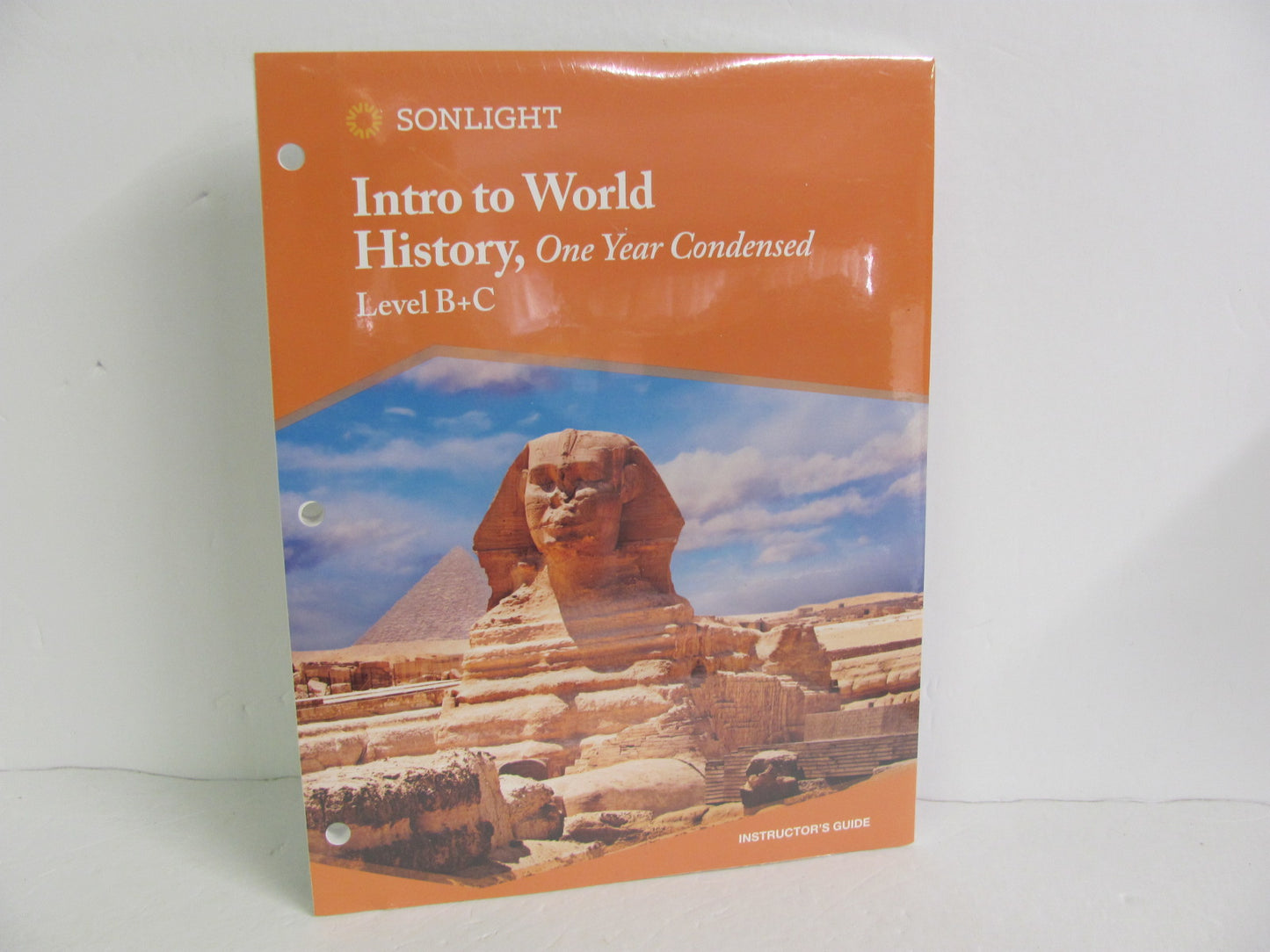 Intro to World History Level B,C Sonlight Unit Study Books