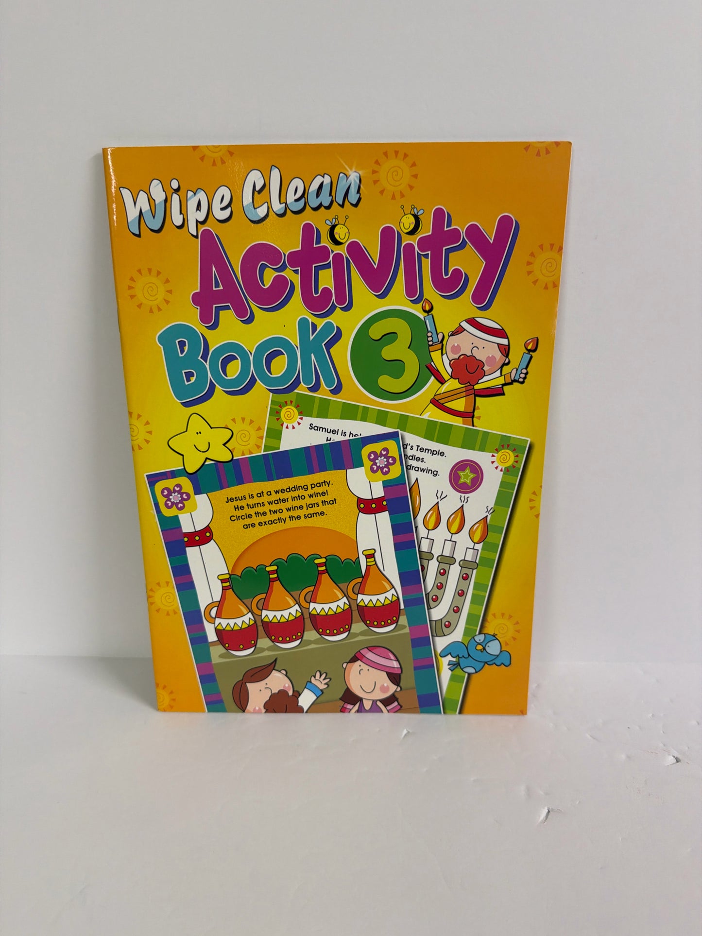 Lion Hudson Wipe Clean Book 3 Activity Book Pre-Owned Early Learning Books