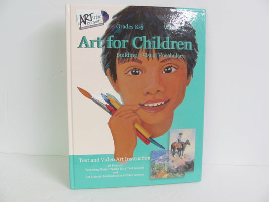 Art For Children Artistic Pursuits Pre-Owned Elementary Art Books