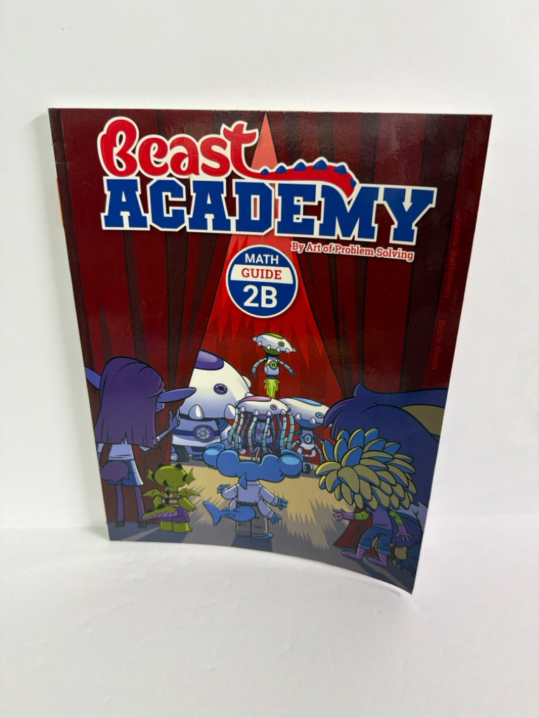 Beast Academy 2B AoPs Inc. Guide Pre-Owned 2nd Grade Mathematics Textbooks