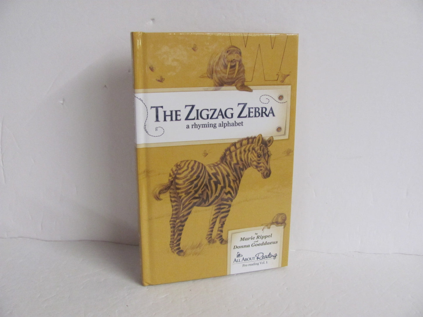 The Zigzag Zebra All About Reading Pre-Owned Rippel Preschool Reading Textbooks