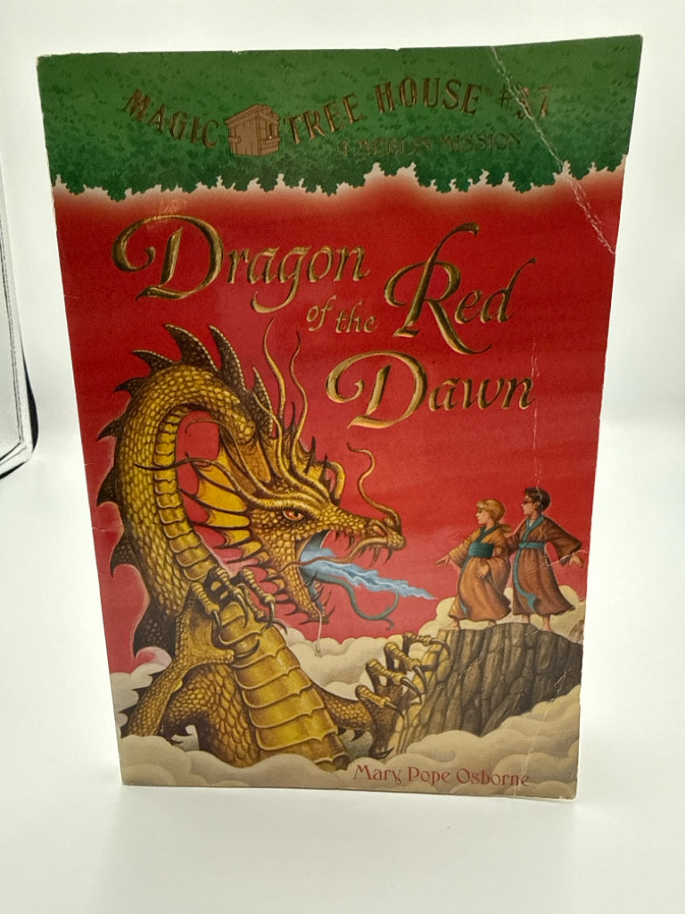 Dragon of the Red Dawn Mary Pope Osborne Random House Juvenile Books