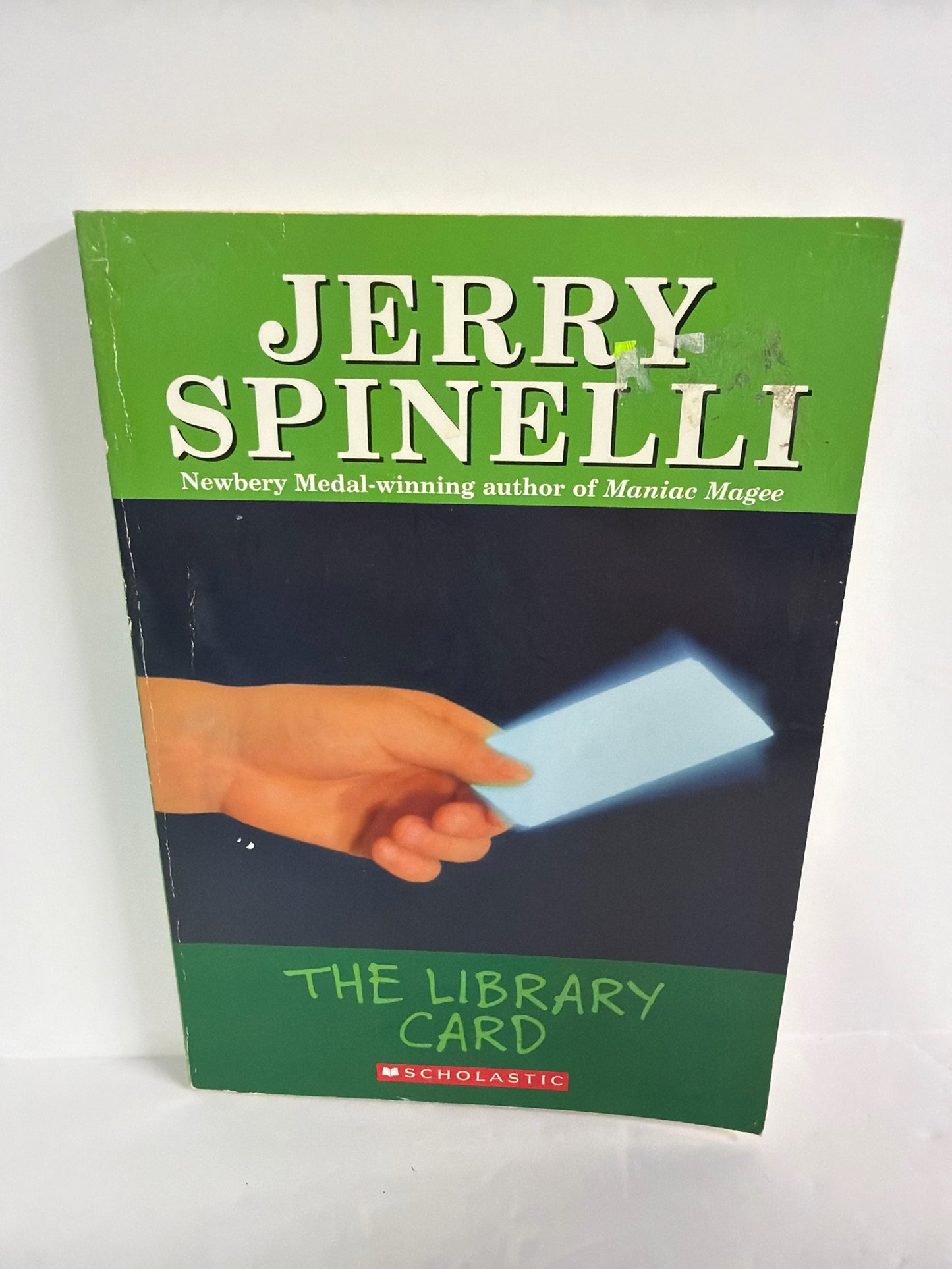 The Library Card Scholastic Pre-Owned Jerry Spinelli Fiction Books