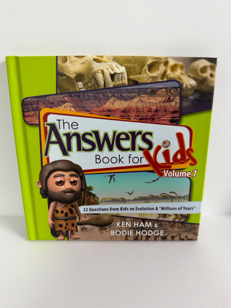 The Answers Book for Kids MasterBooks Pre-Owned Elementary Science Textbooks