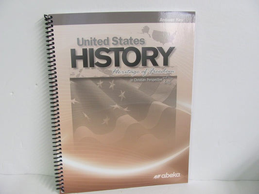 United States History Abeka Answer Key  Pre-Owned 11th Grade History Textbooks