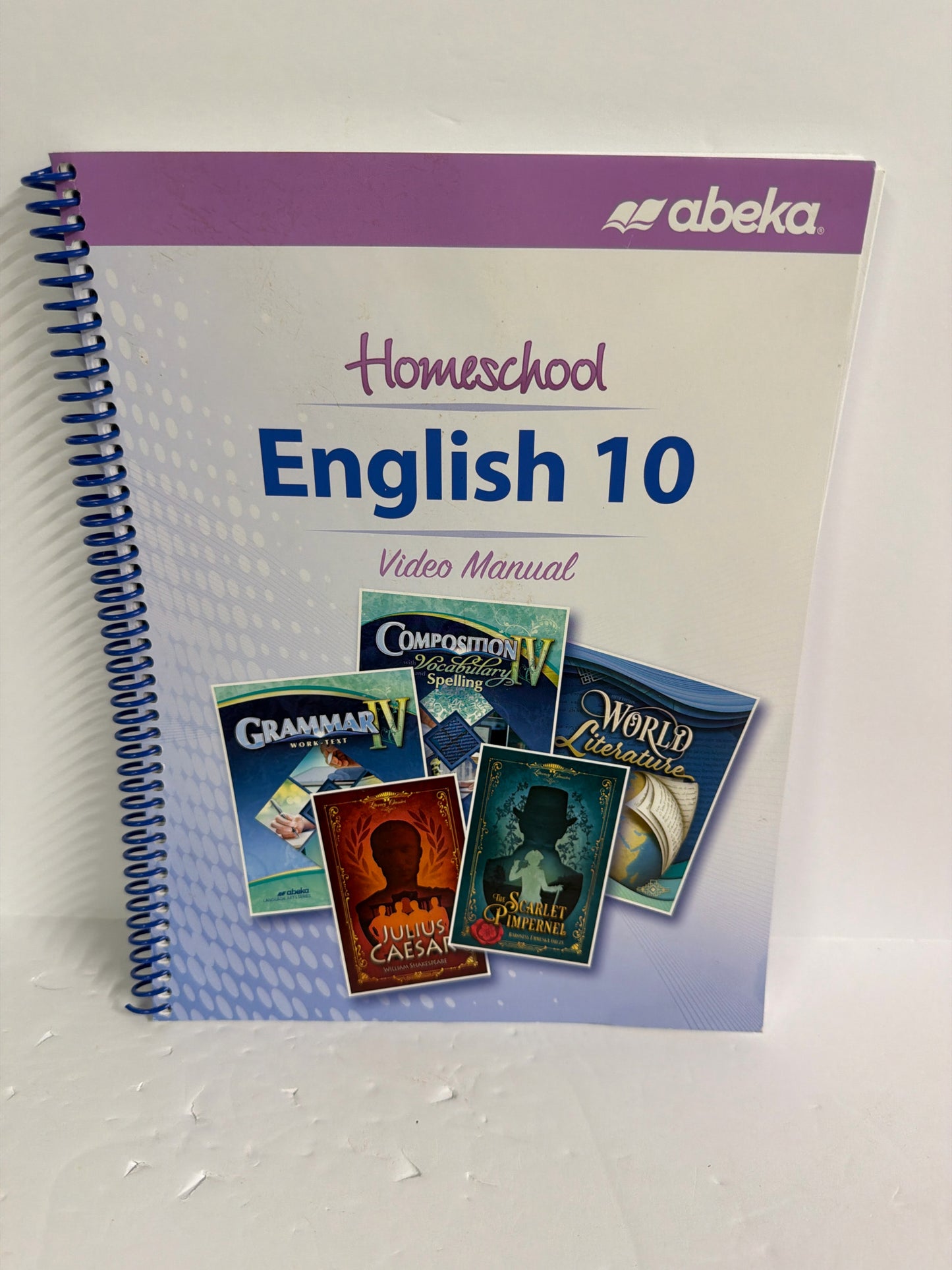 English 10 Abeka Video Manual- Pre-Owned 10th Grade Educator Resources