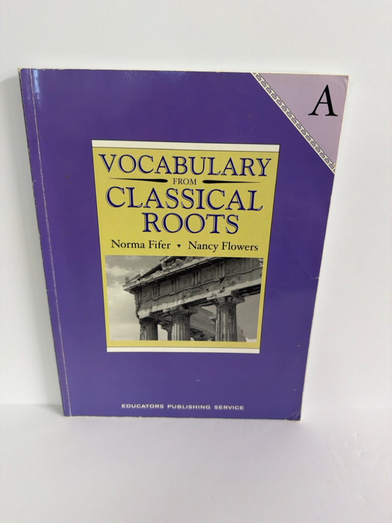 Vocabulary From Classical Root Educators Publishing Service Charlotte Mason