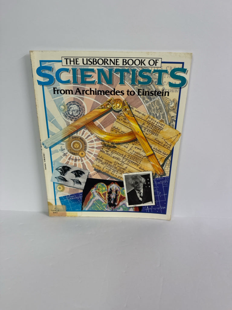 The Usborne Book of Scientists Usborne Pre-Owned Elementary Science Textbooks
