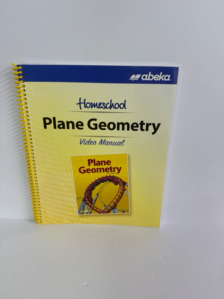 Plane Geometry Abeka Video Manual- Pre-Owned 11th Grade Educator Resources