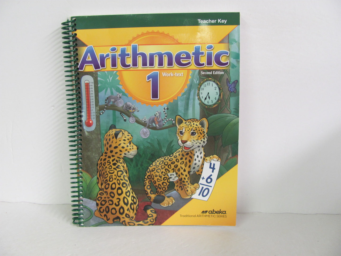 Arithmetic 1 Abeka Teacher Key Pre-Owned 1st Grade Mathematics Textbooks