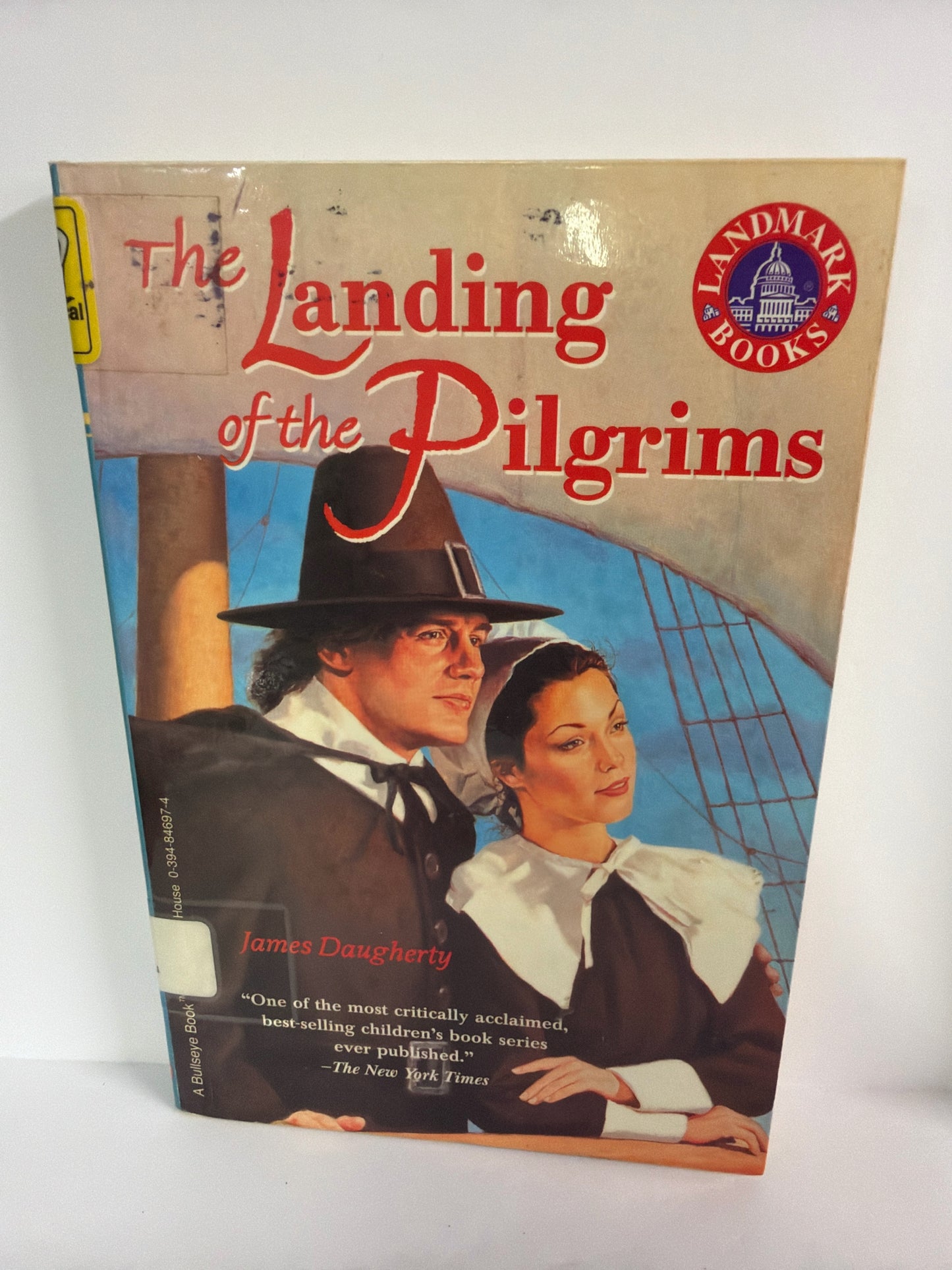 The Landing of the Pilgrims Landmark Books Pre-Owned Elementary Fiction Books